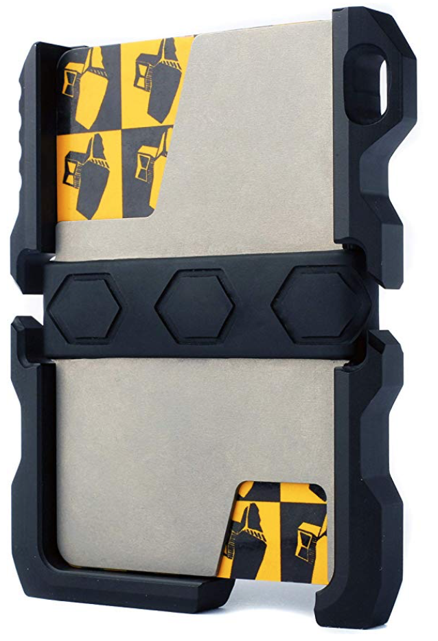 Calti Tactical EDC metal wallet front