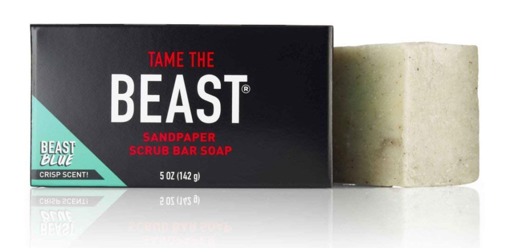 Tame the Beast sandpaper scrub bar soap