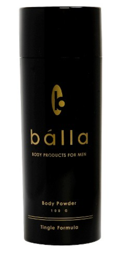 Balla tingle body powder for men 100g bottle front