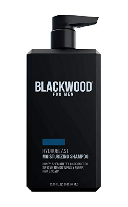 Blackwood Hydroblast Moisturizing Shampoo for men with long hair 15.15 oz bottle