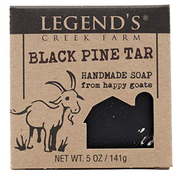 Legend's Creek Farm pine tar bar soap 5 ounce with packaging