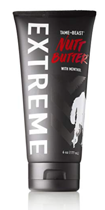 6 ounce tube of Nutt Butter Extreme lotion for men's balls
