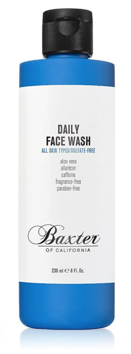 8oz bottle of baxter of california daily face wash for men