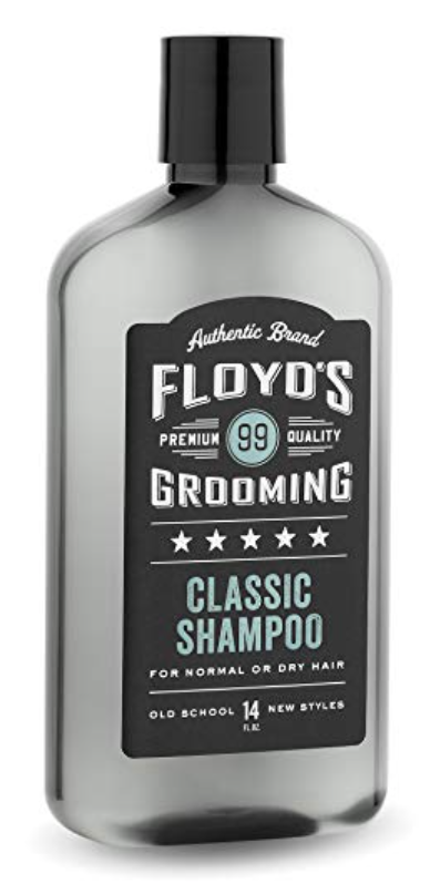 Bottle of Floyd's 99 classic Shampoo for men