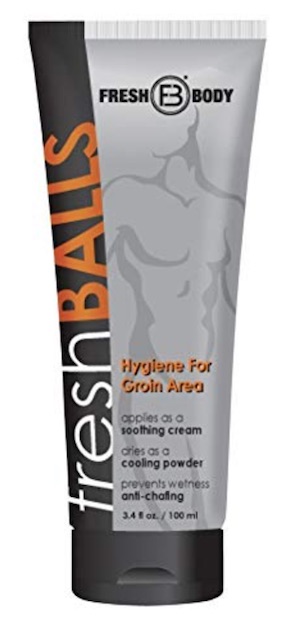 Tube of Fresh Balls deodorant for men's balls - ball deodorant 