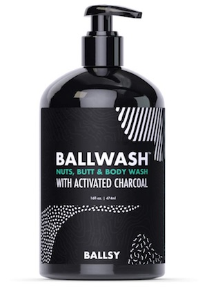 Bottle of Ballsy Ballwash - best soaps and washes for men's balls