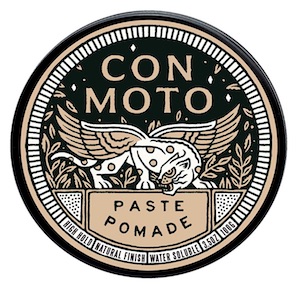 Jar of Con Moto matte paste pomade - best matte finish pomades