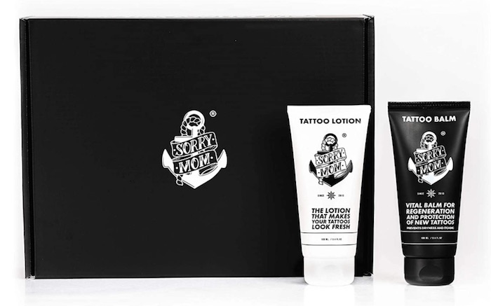 Sorry Mom Tattoo Aftercare Kit boxed set