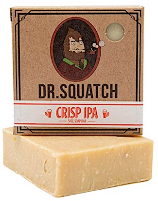 Bar of Dr. Squatch soap - Crisp IPA scent