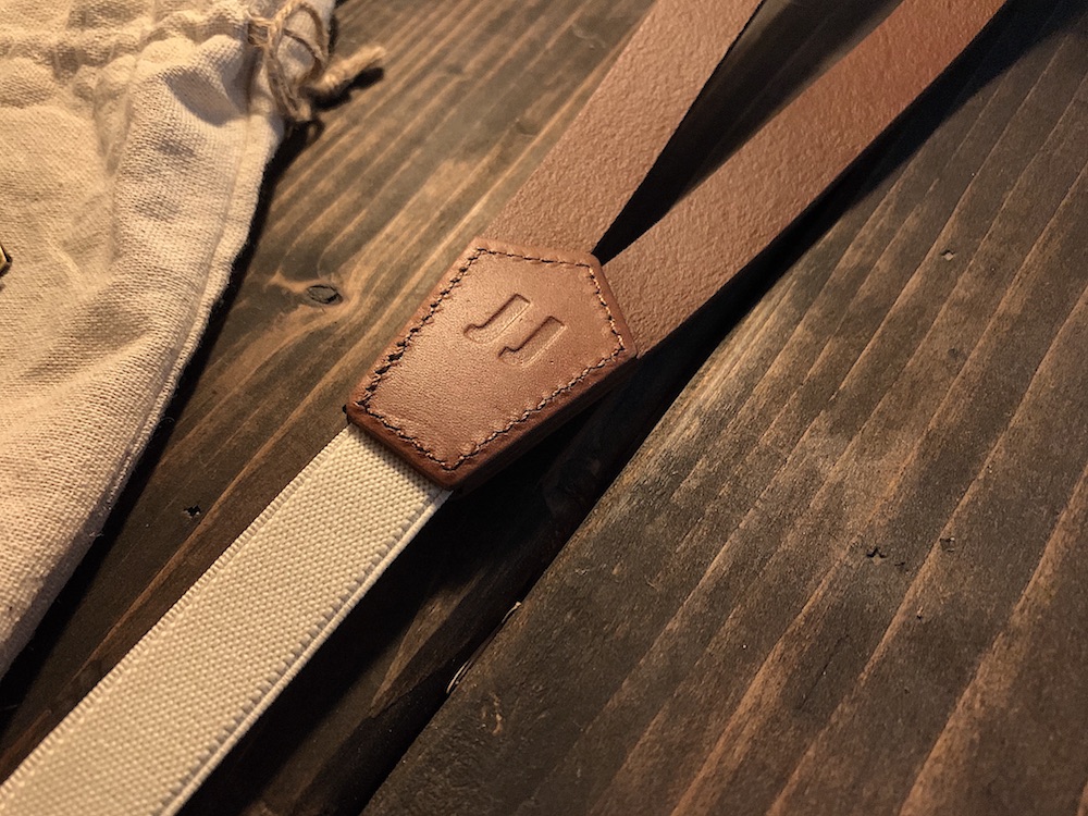 Up close look at JJ Suspenders Y-back