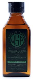 Bottle of Wet Shaving Products aftershave splash - Gaelic Tweed scent