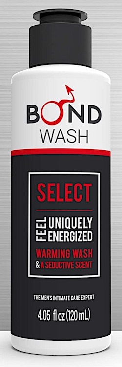 Bottle of Bond ball wash for men