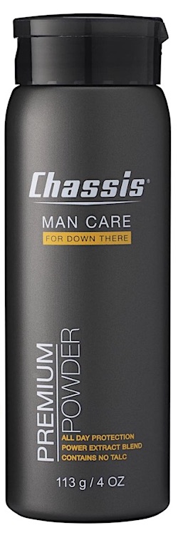 Bottle of Chassis Powder for men