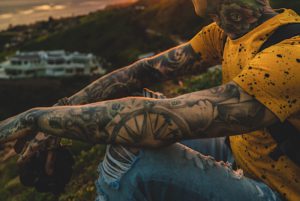 Man with a lot of tattoos