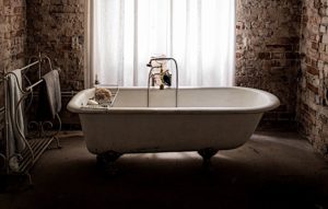 A bathtub