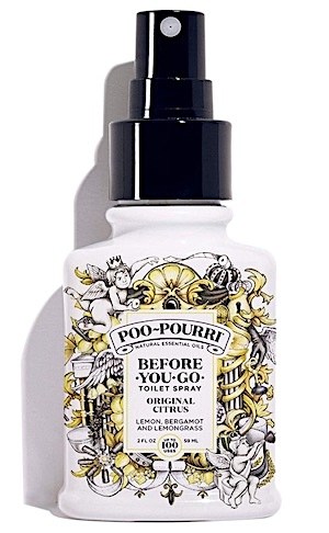 Bottle of Poo-Pourri Original Citrus scent.