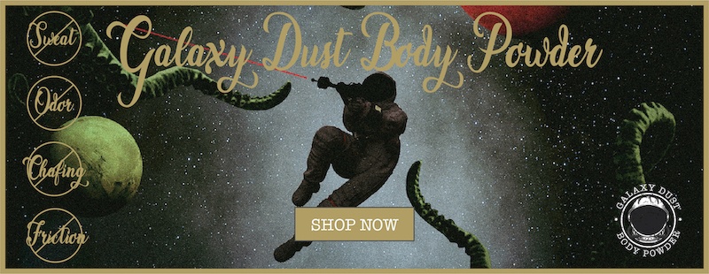 Galaxy Dust Body Powder banner ad
